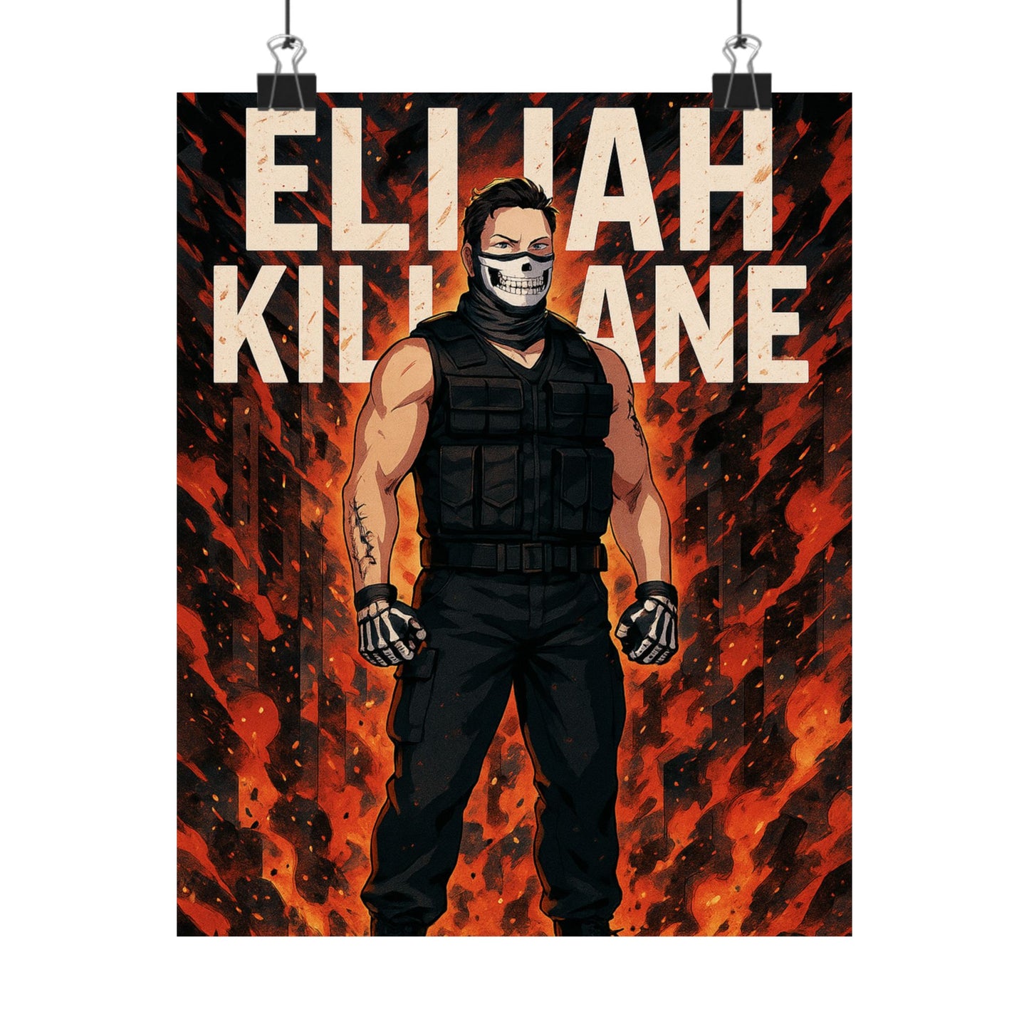THE JROTC ANIME POSTER: ELIJAH KILLBANE