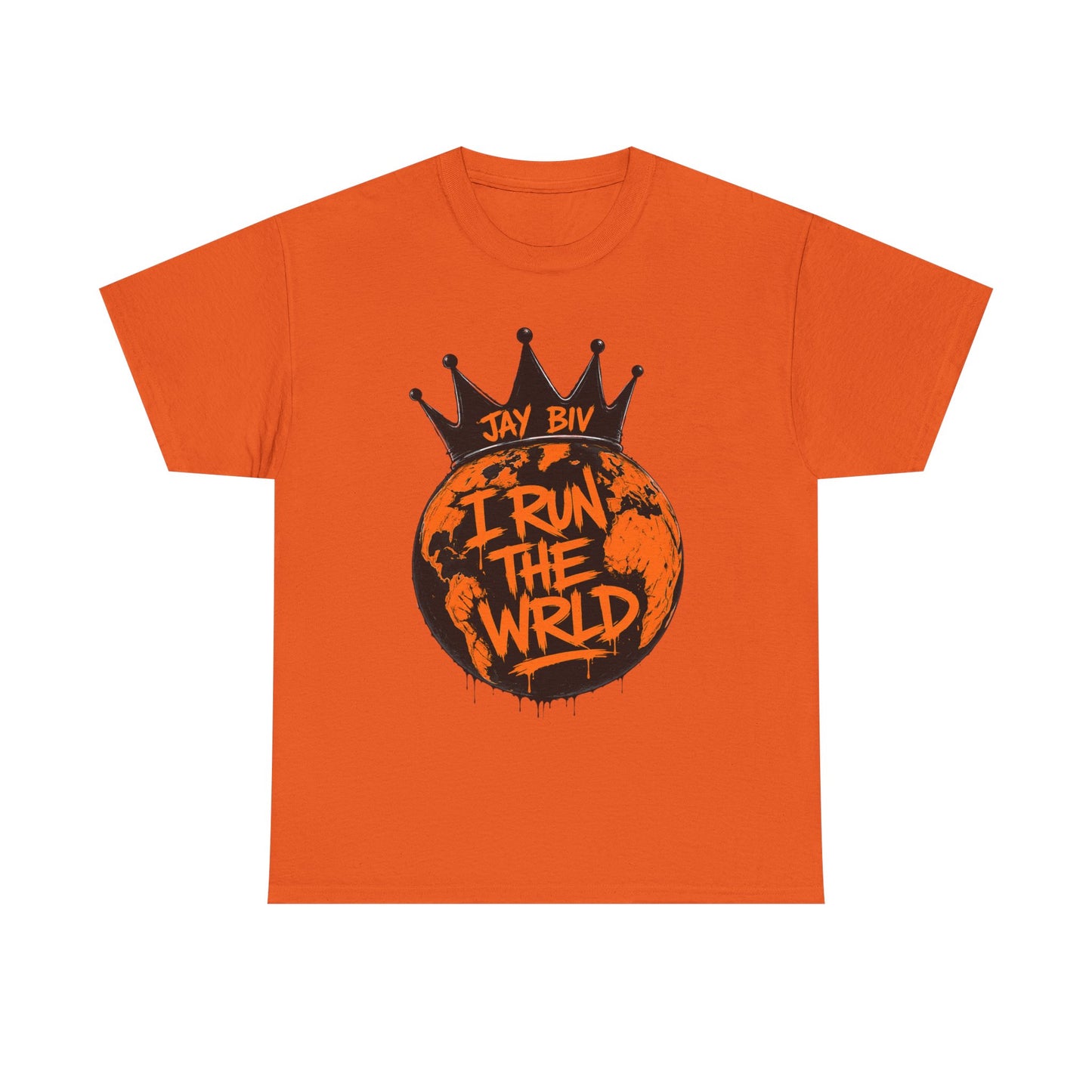 JAY BIV " I Run The World " Graphic Tee