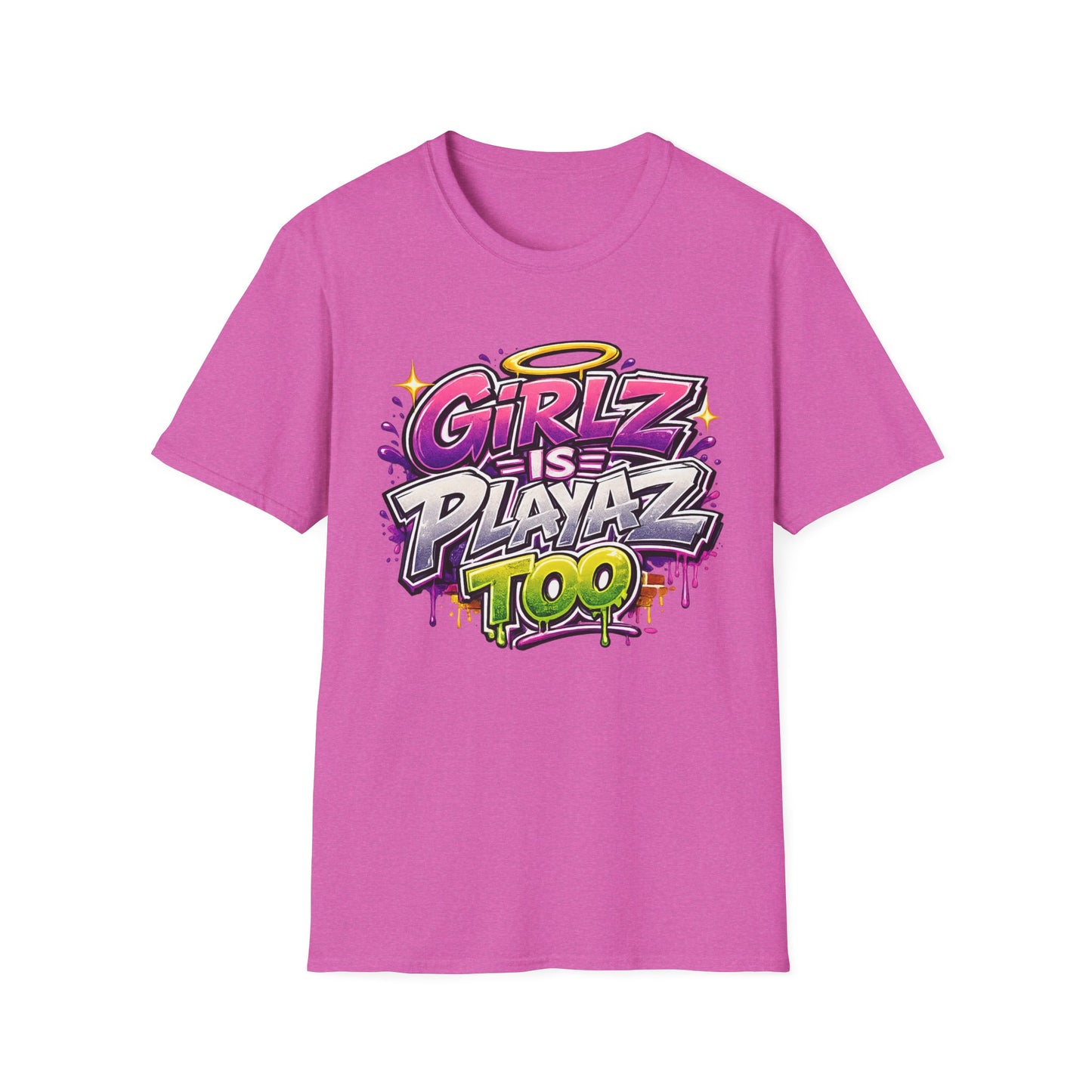 Girlz Is Playaz Too ' Softstyle Tee