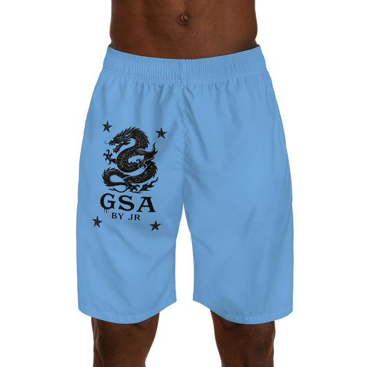 Blue Athletic Shorts