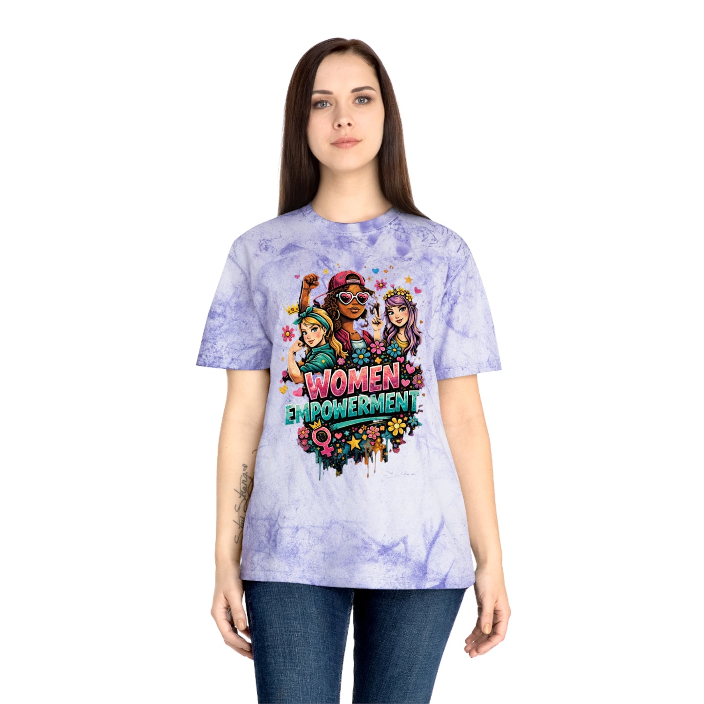 Women Empowerment ' Vintage Tie-Dye Tee