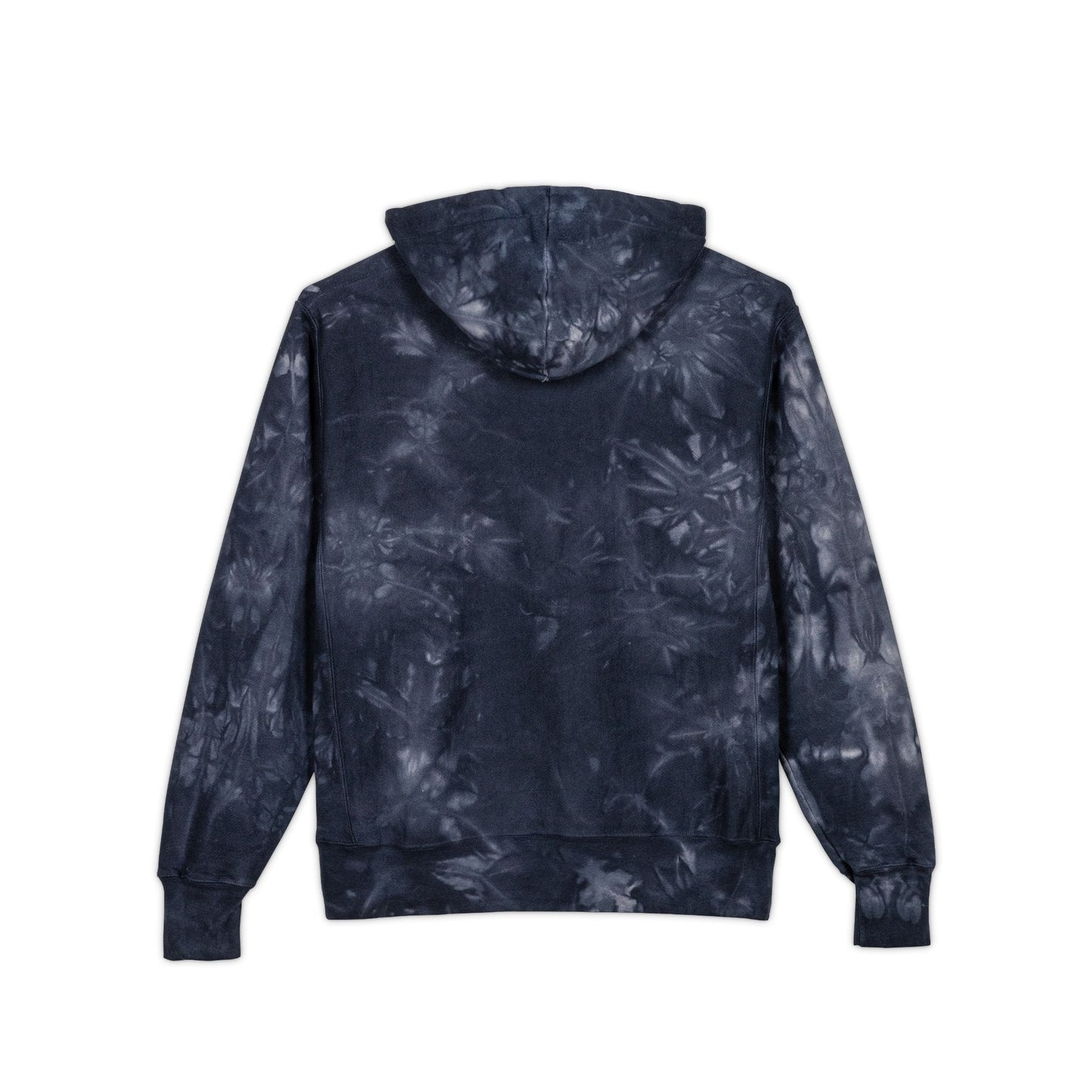 Tie-Dye Graphic Hoodie - Embroidered