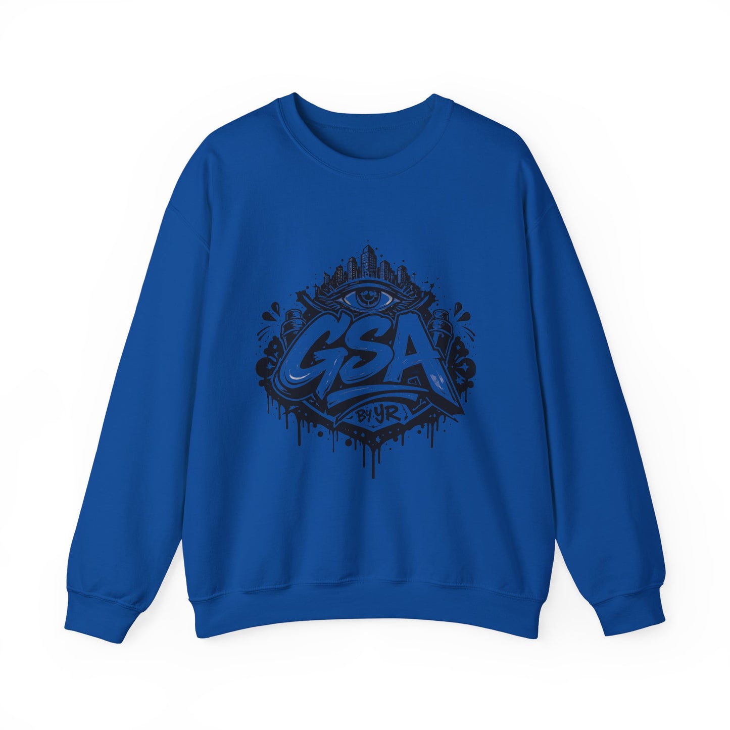 GSA BY JR Graffiti Eye Streetwear Crewneck