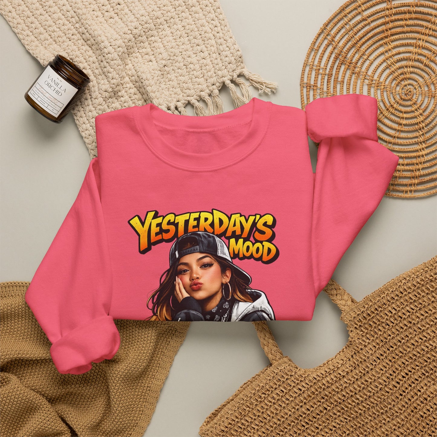 Yesterday's Mood ' Graphic Sweatshirt
