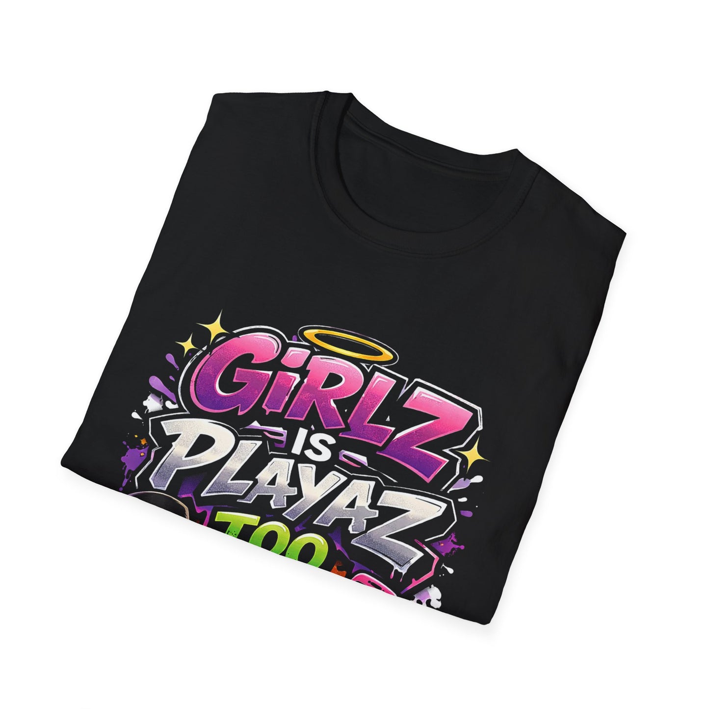GSA BY JR " Girlz Is Playaz Too " Softstyle Tee