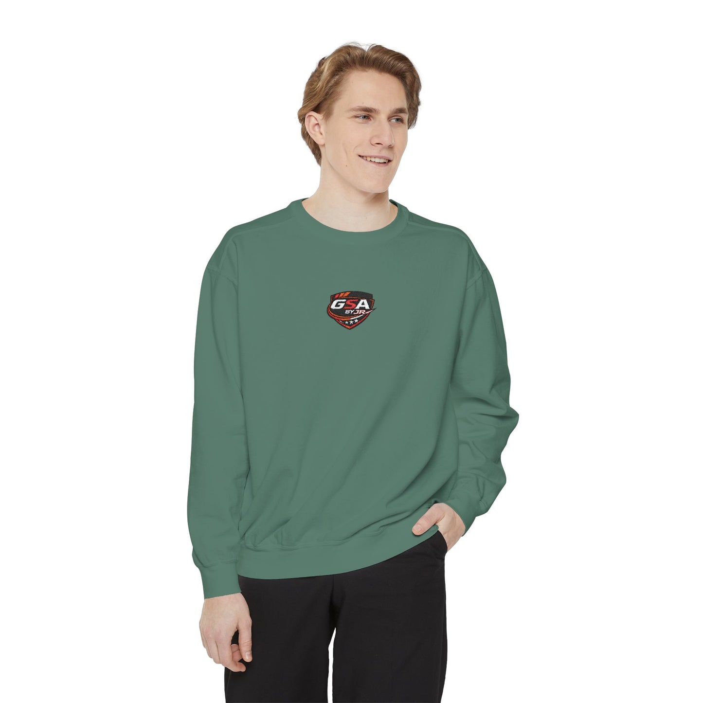 Unisex Sweat Shirt — Embroidered