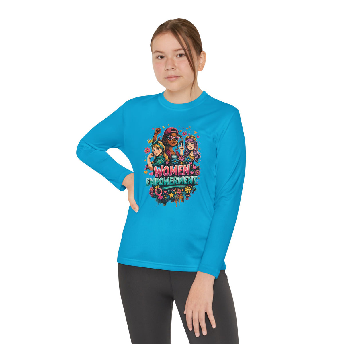 Women Empowerment ' Youth Long Sleeve Tee