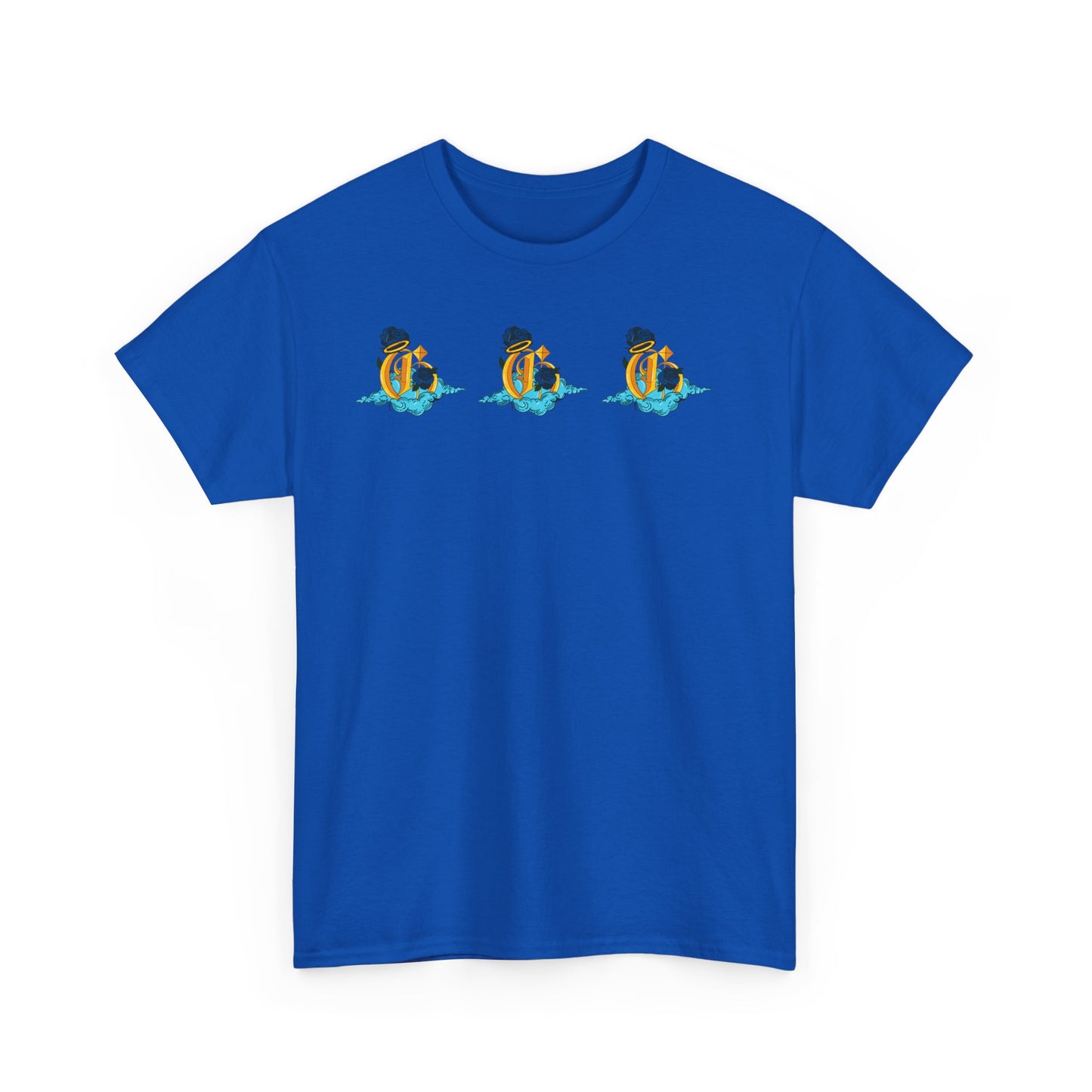 Godly Tee ( Blue/ Yellow )