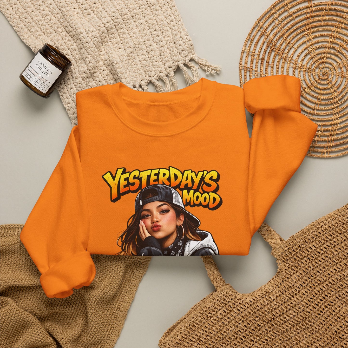 Yesterday's Mood ' Graphic Sweatshirt