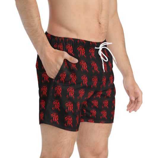 GSA BY JR Swimming Trunks ( Red GSA )