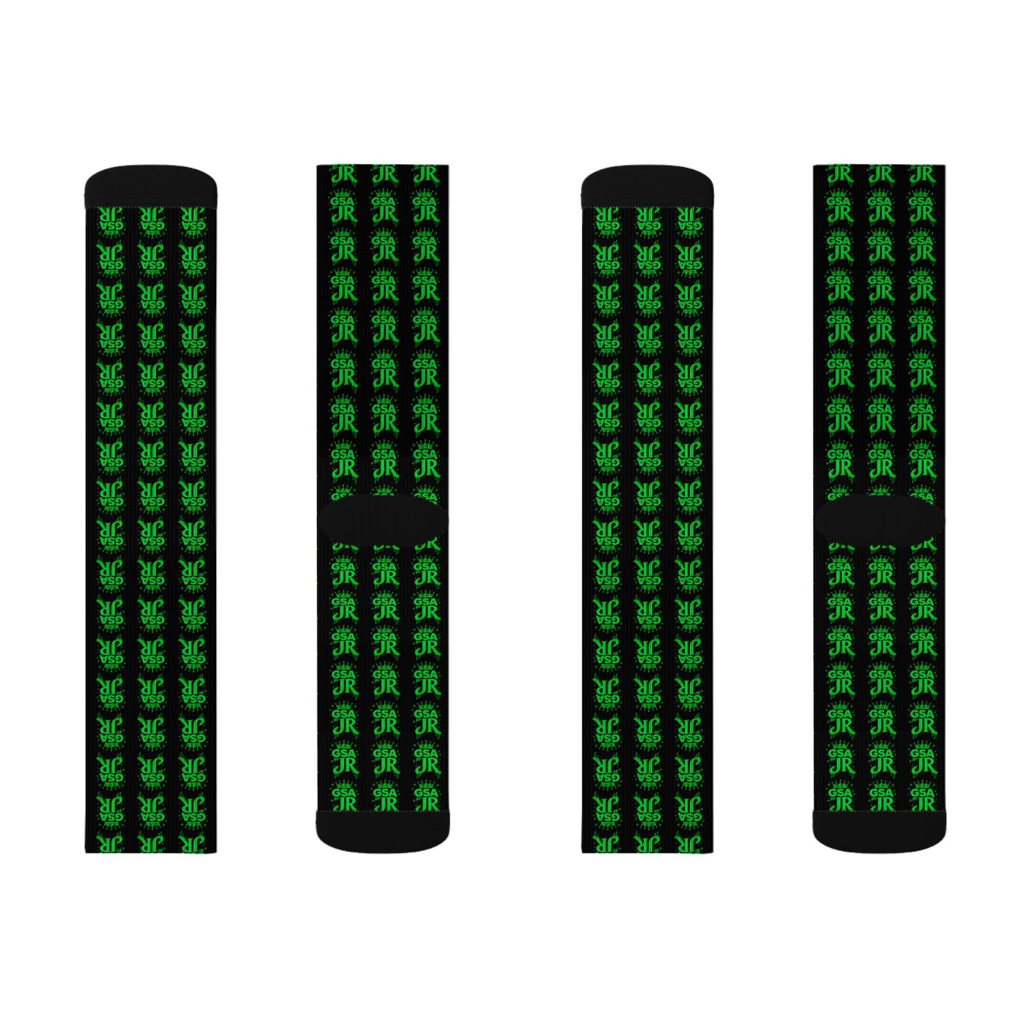 GSA BY JR Crew Socks - Green