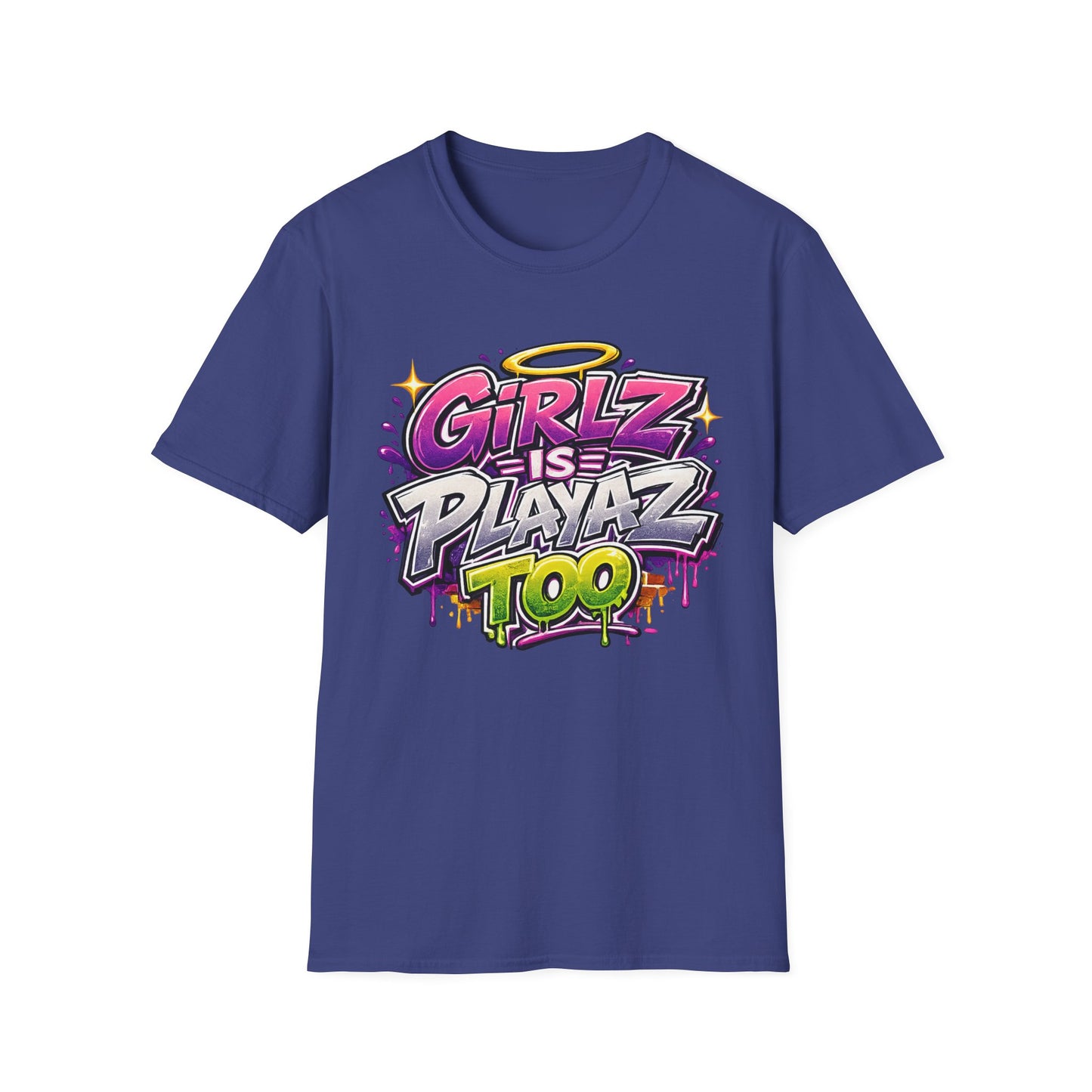 Girlz Is Playaz Too ' Softstyle Tee
