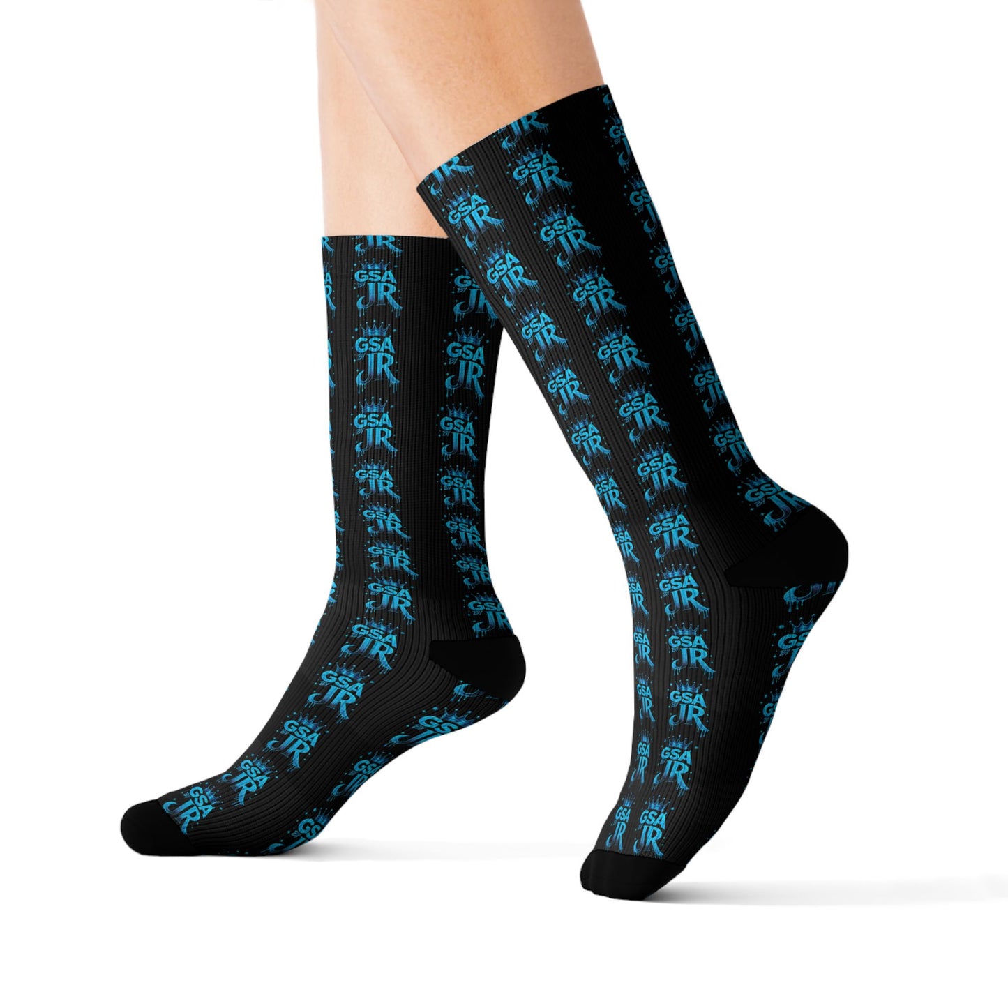 GSA BY JR Crew Socks - Blue