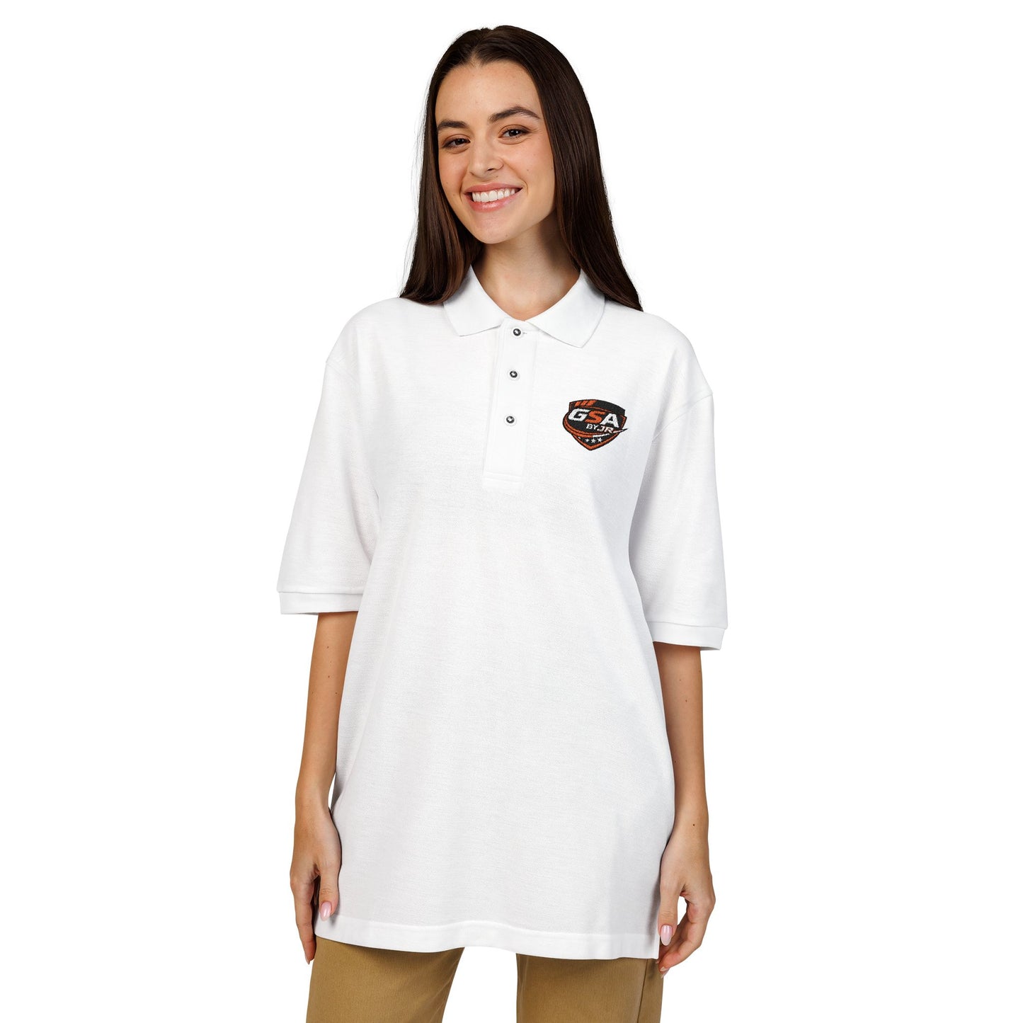Embroidered Polo Shirt