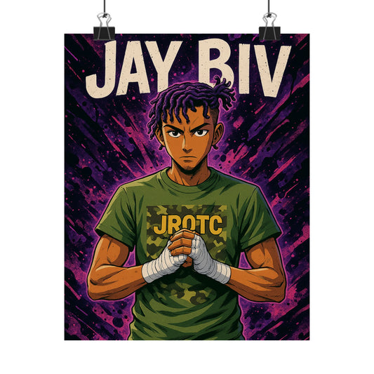 THE JROTC ANIME POSTER: JAY BIV