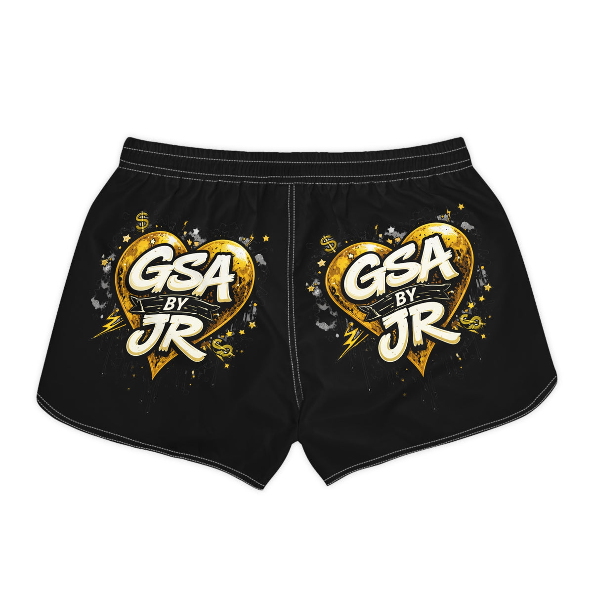 Gold Casual Shorts