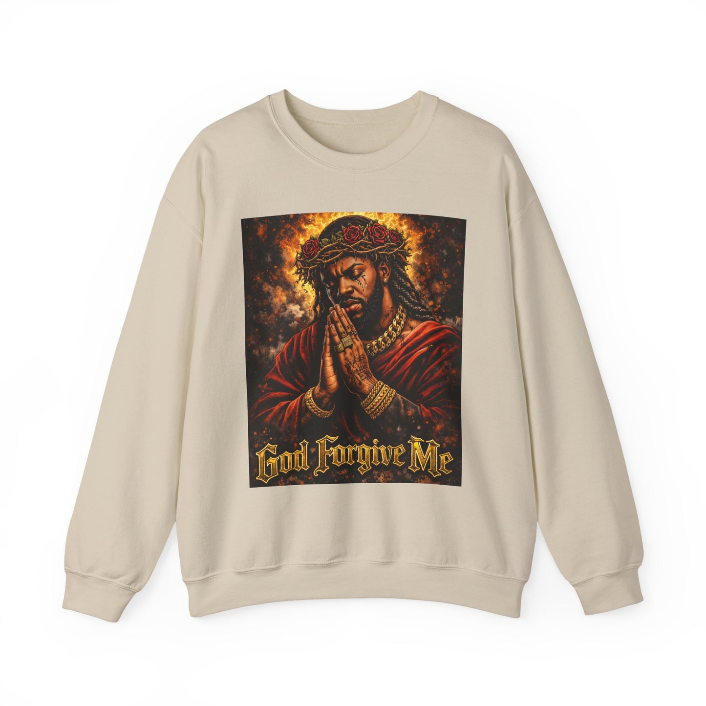 GSA BY JR God Forgive Me, Men's Sweatshirt