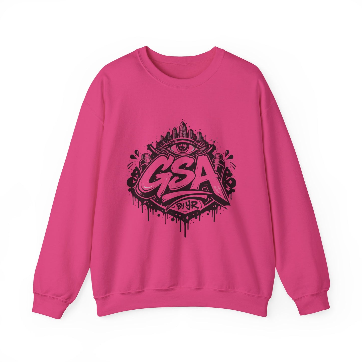 GSA BY JR Graffiti Eye Streetwear Crewneck