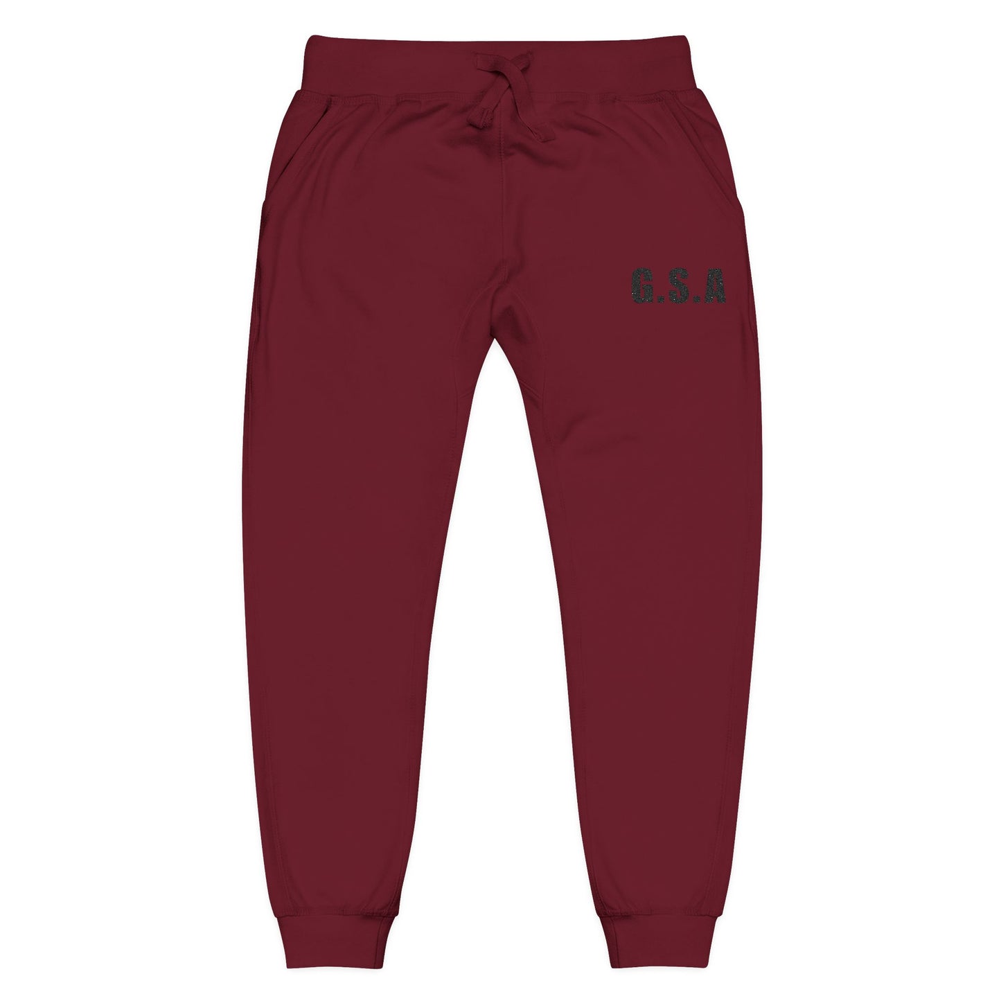 GSA BY JR Embroidered Fleece Sweatpants