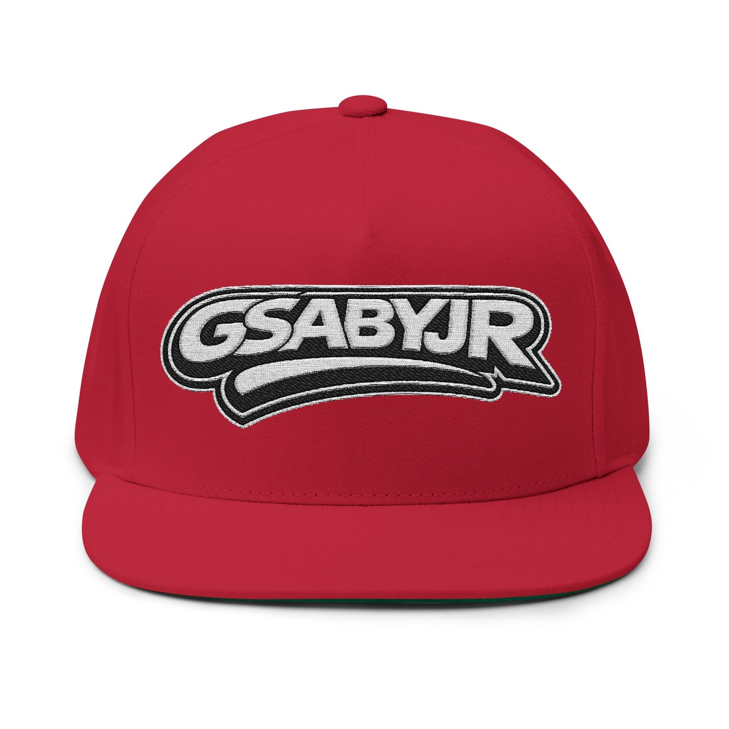 Retro Style Flat Bill Cap