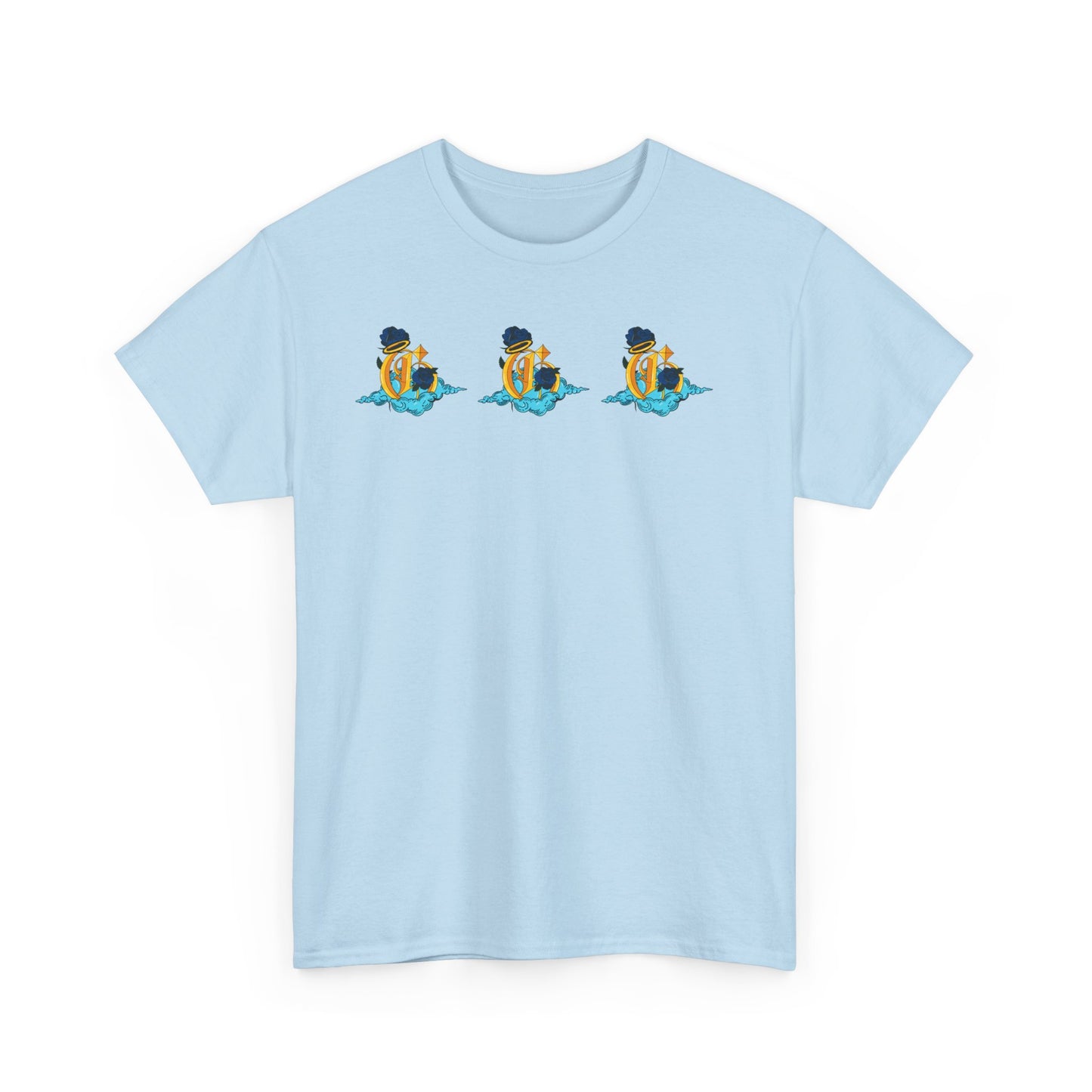 Godly Tee ( Blue/ Yellow )