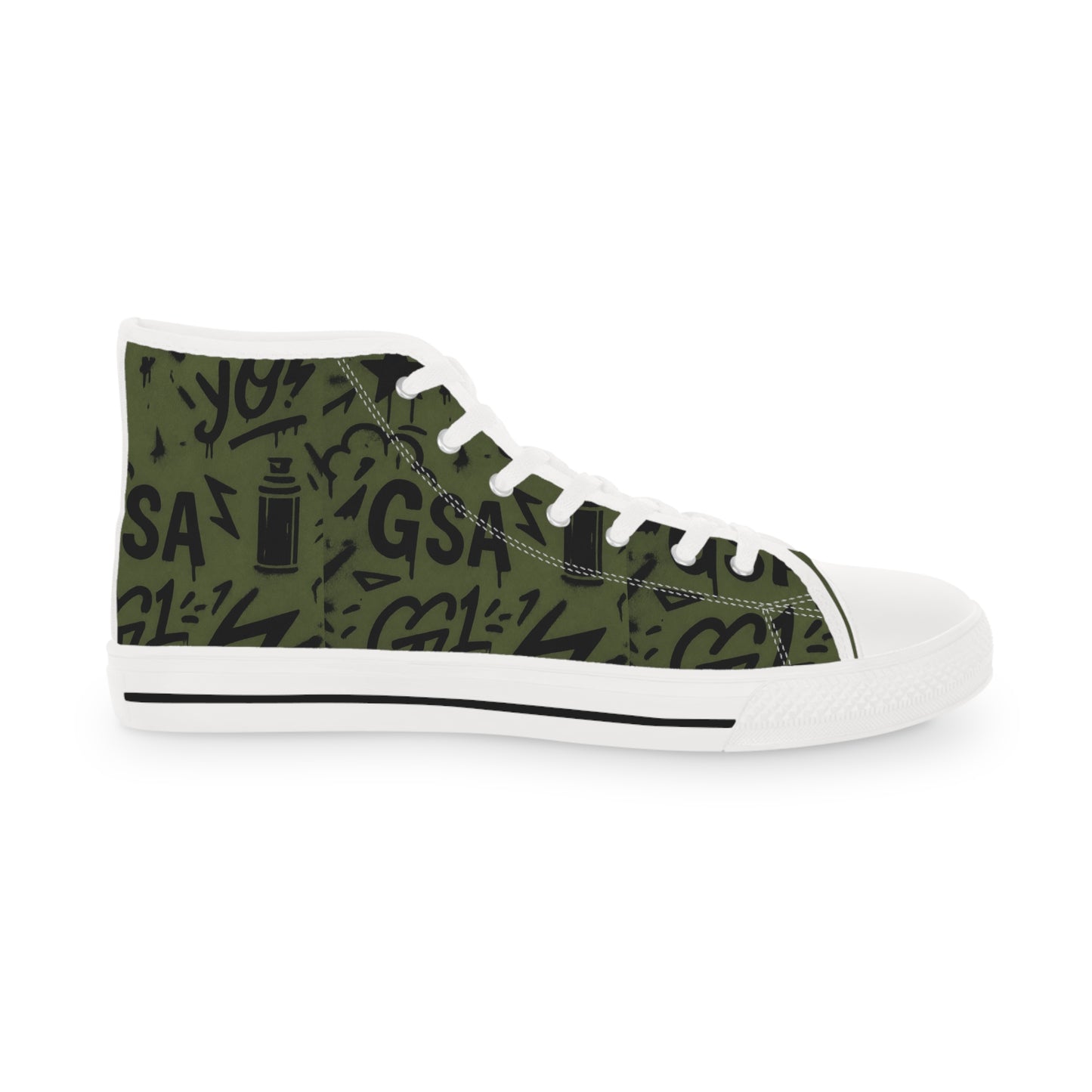 GSA G1 High Top Sneakers- Army Green