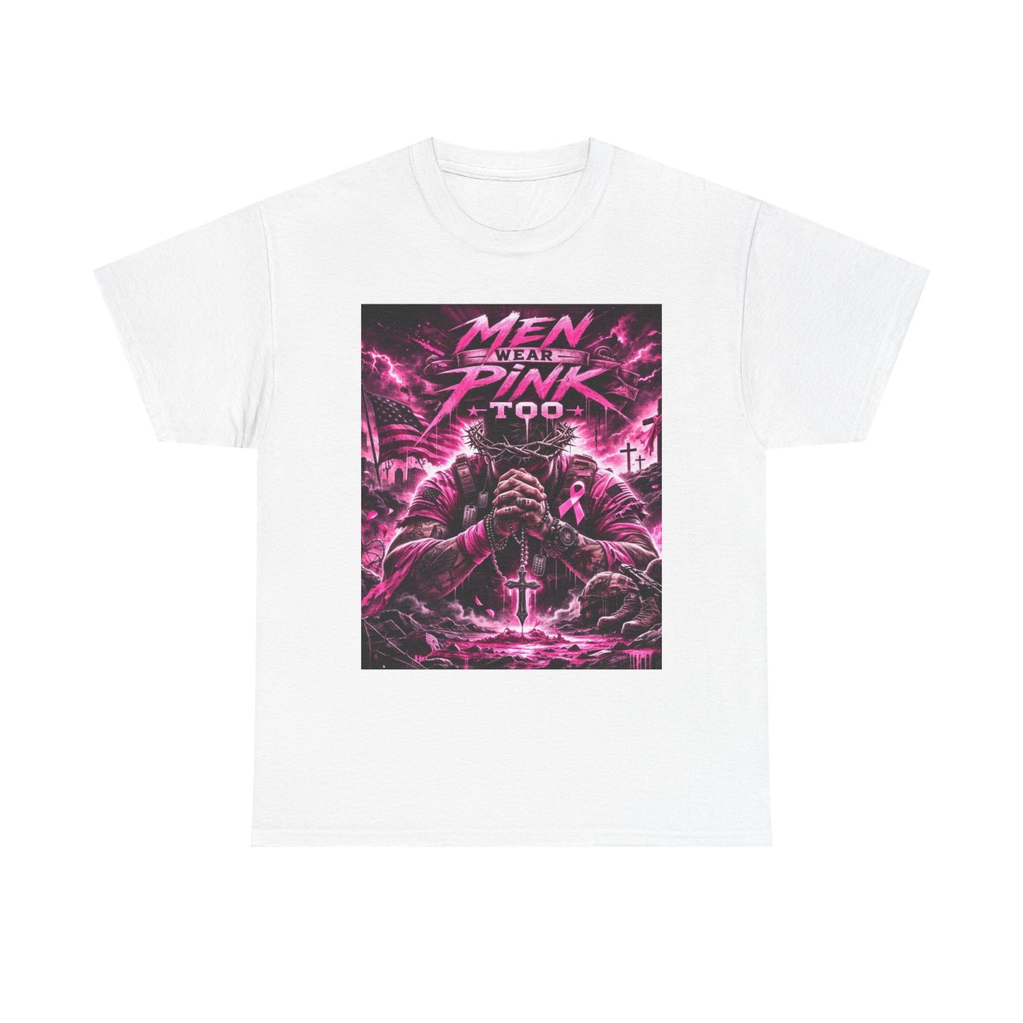 GSA BY JR Men Wear Pink Too T-Shirt