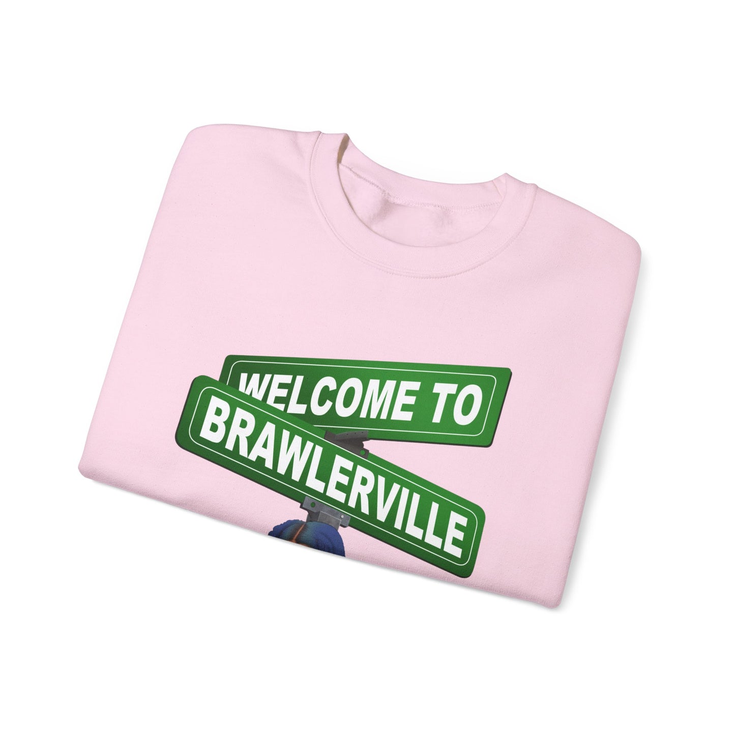 Britany Kay "WELCOME TO BRAWLERVILLE" Crewneck