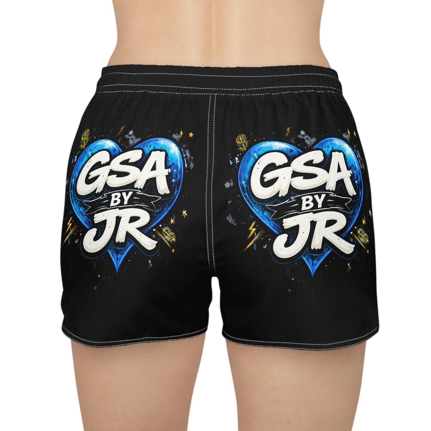 Blue Casual Shorts