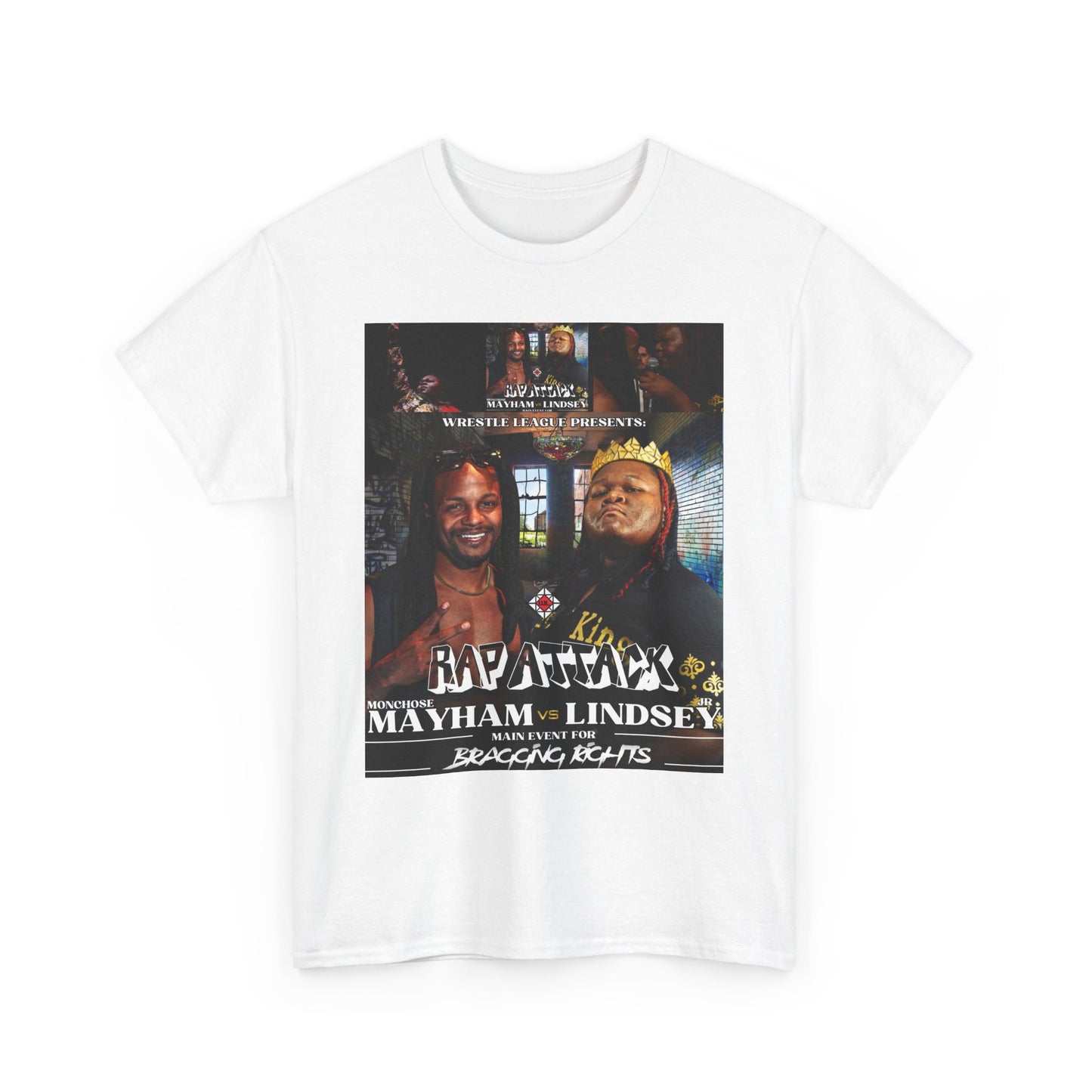 JR LINDSEY VS MONCHOSE MAYHAM TEE