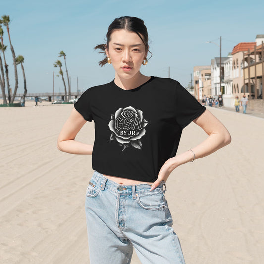 Cropped Tee - White GSA