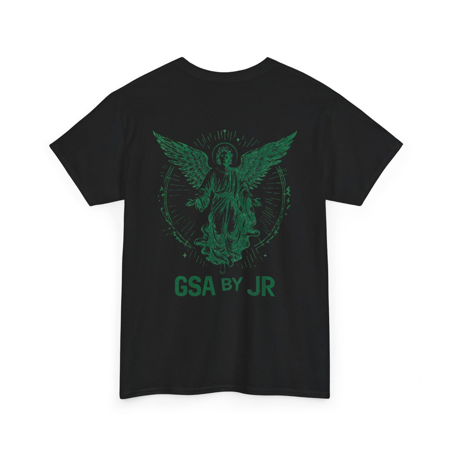 GSA BY JR ' Holy Trinity Tee ( Green & Black )