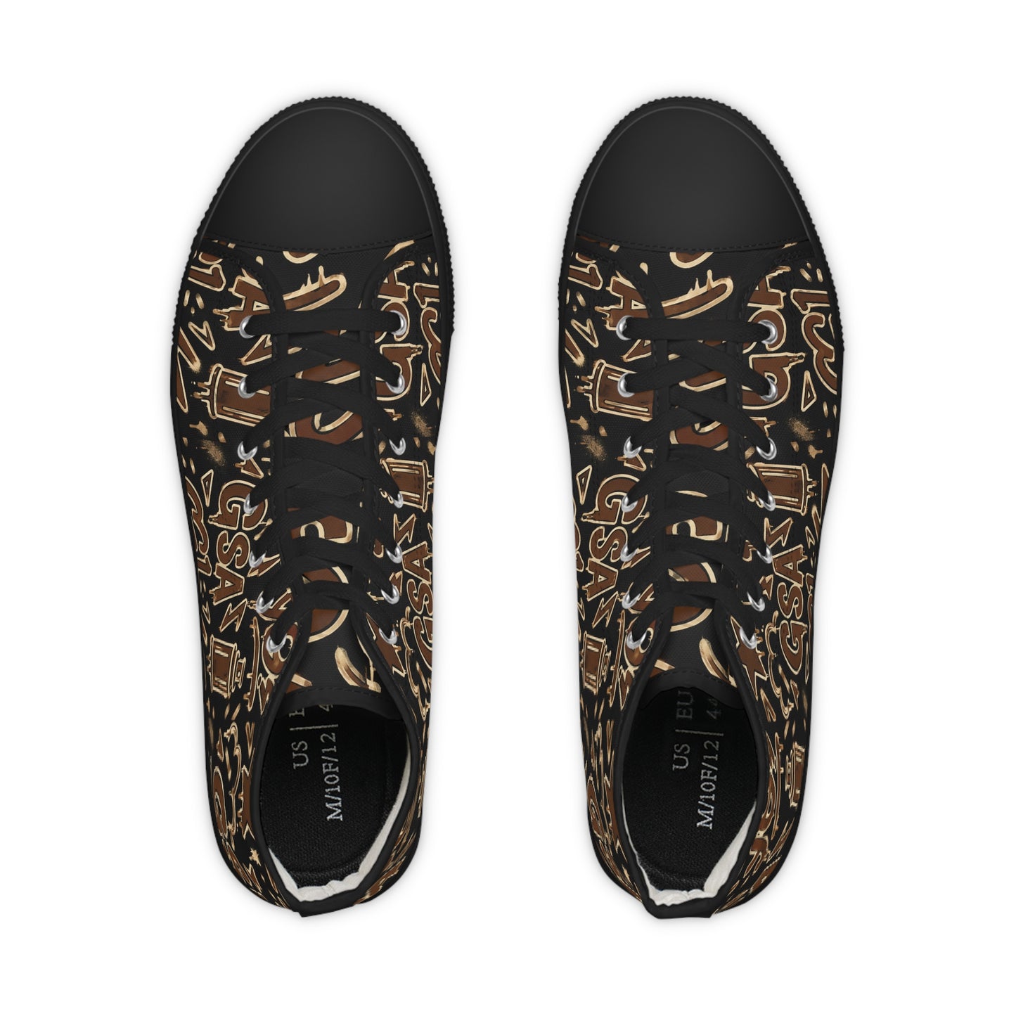 GSA G1 High Top Sneakers- Creamy Chocolate