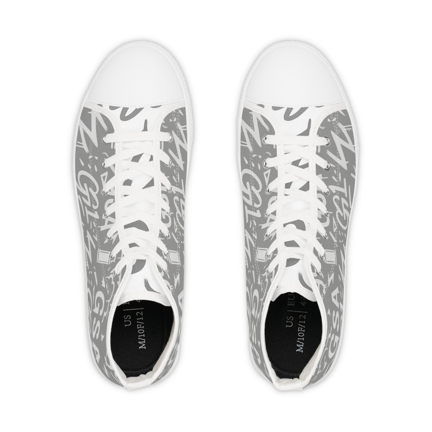 GSA G1 High Top Sneakers- Platinum Ice