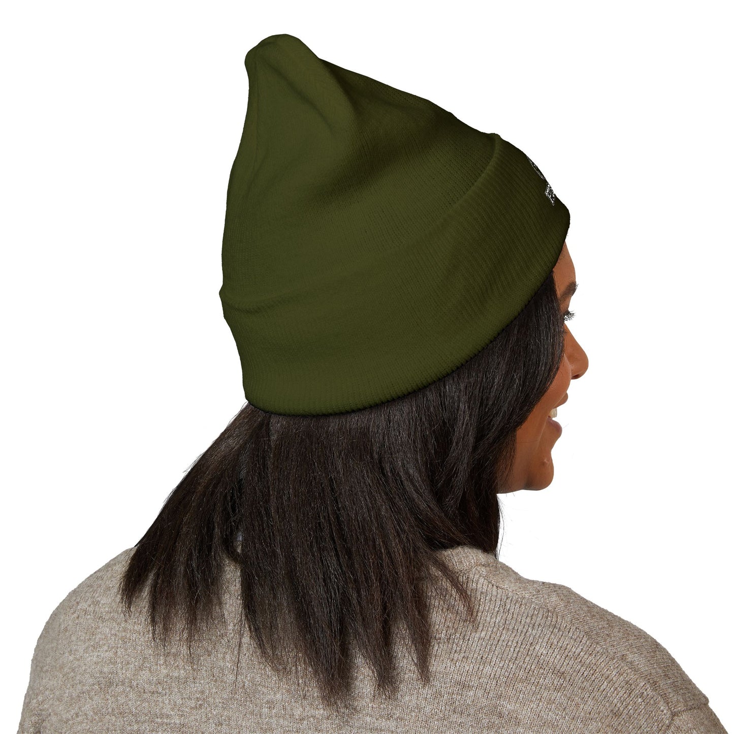 Hustla Genetics Embroidered Cuffed Beanie