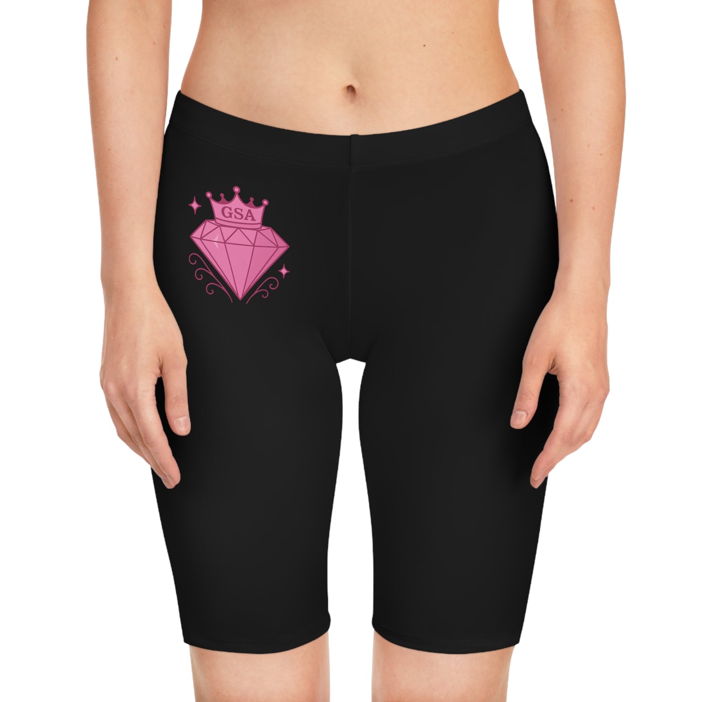 GSA BY JR Women's Bike Shorts - Black/ Pink