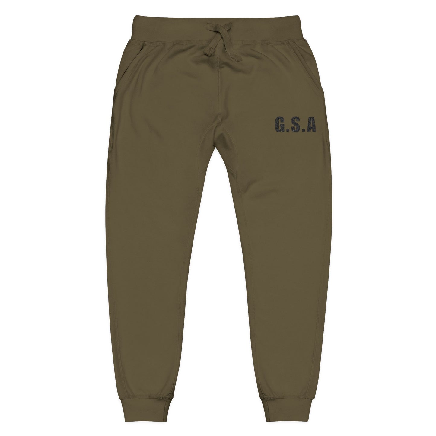 GSA BY JR Embroidered Fleece Sweatpants