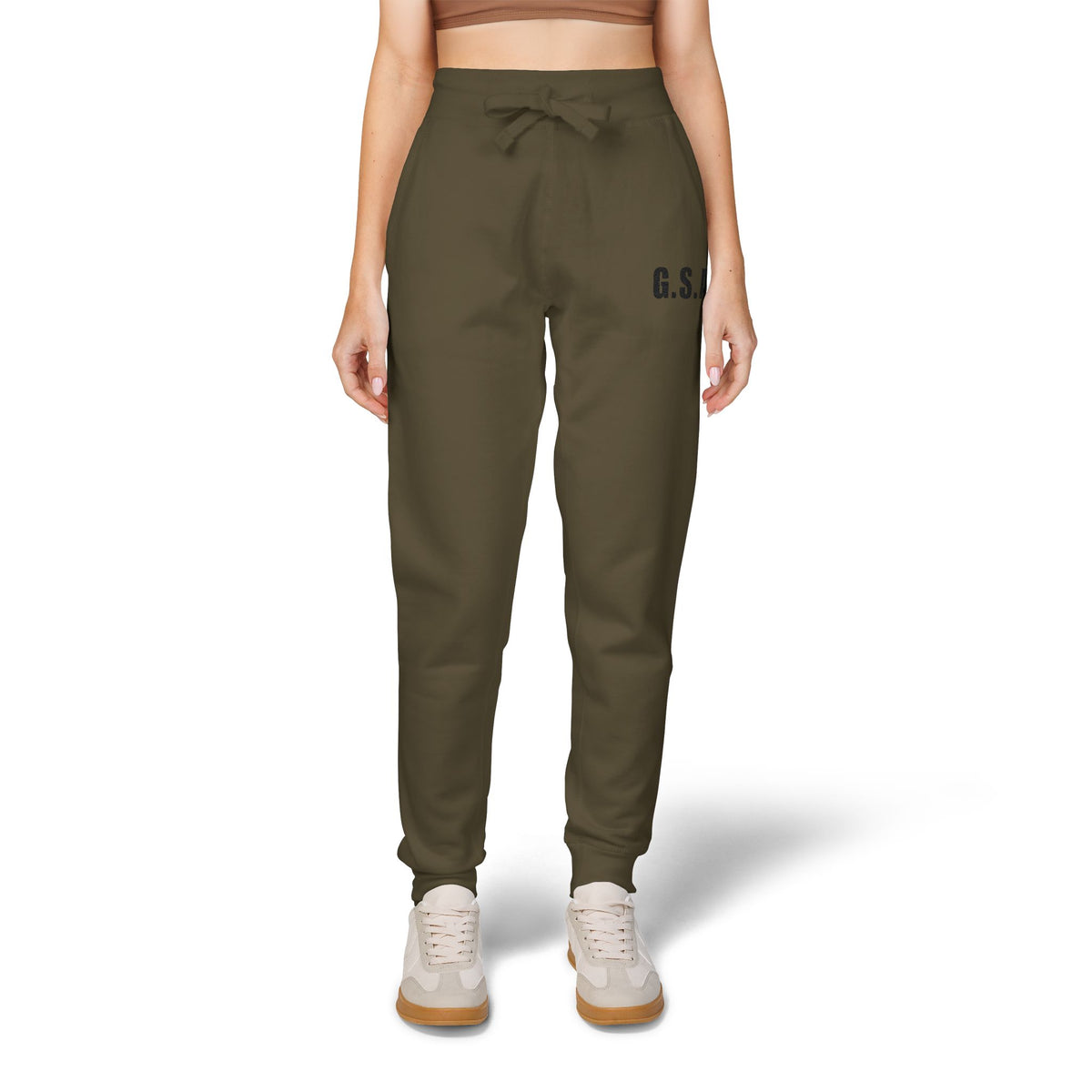 Embroidered Fleece Sweatpants