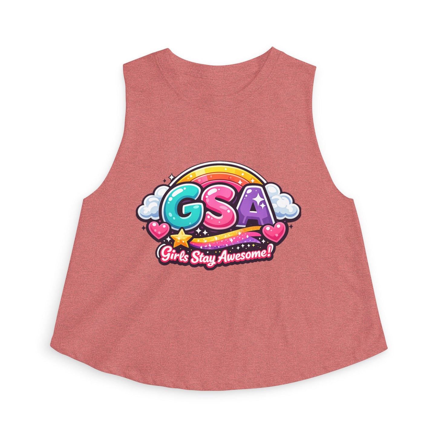 GSA BY JR ' Girls Stay Awesome Crop Top