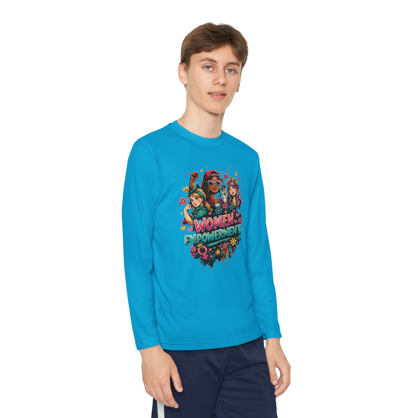 Women Empowerment ' Youth Long Sleeve Tee
