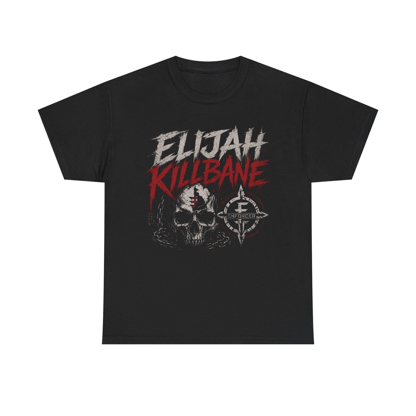 ELIJAH KILLBANE Skull Band " Enforcer " Tee