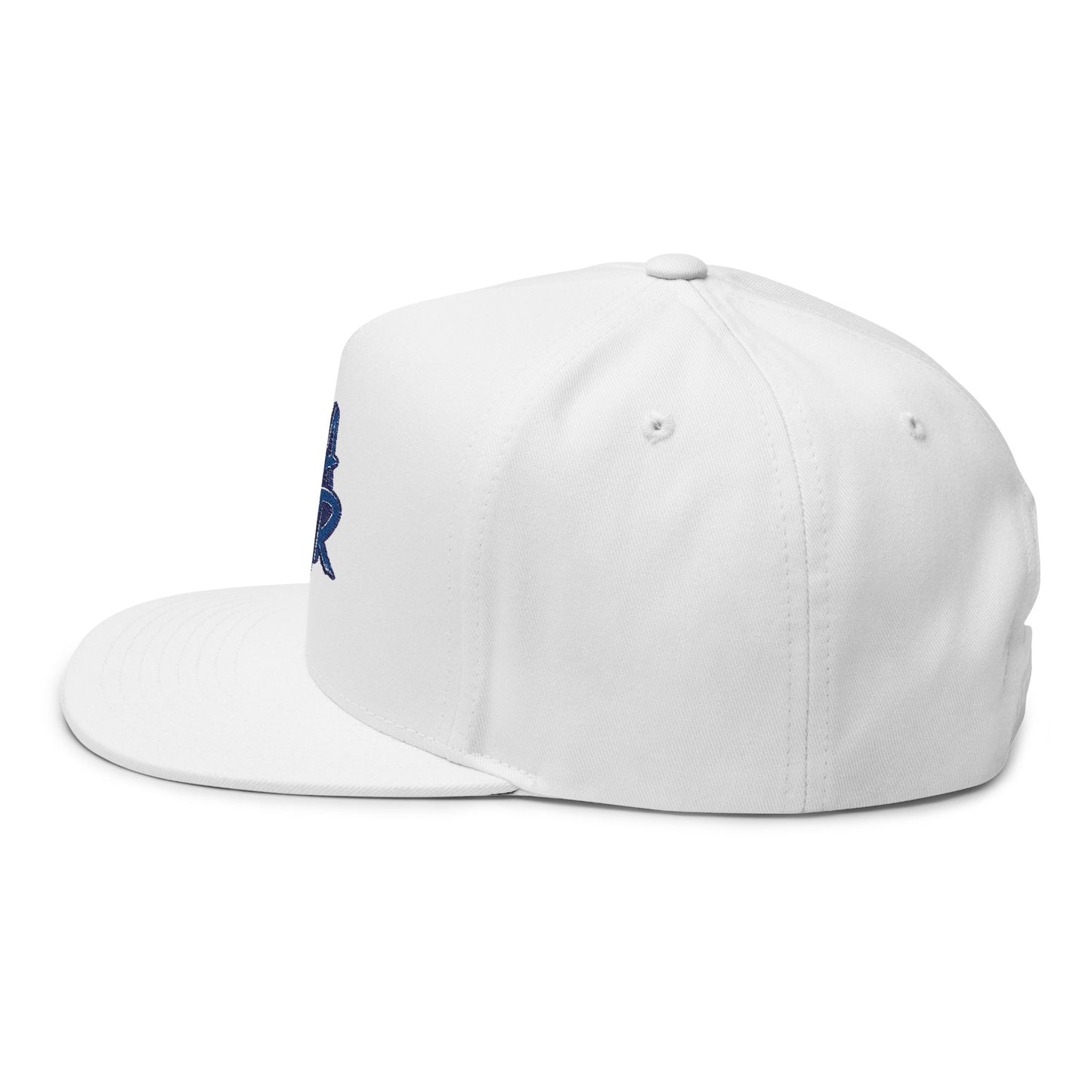 Blue Graffiti Flat Bill Cap