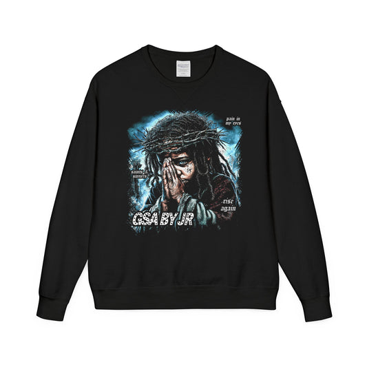 Pain In My Eyes ' Graphic Sweatshirt