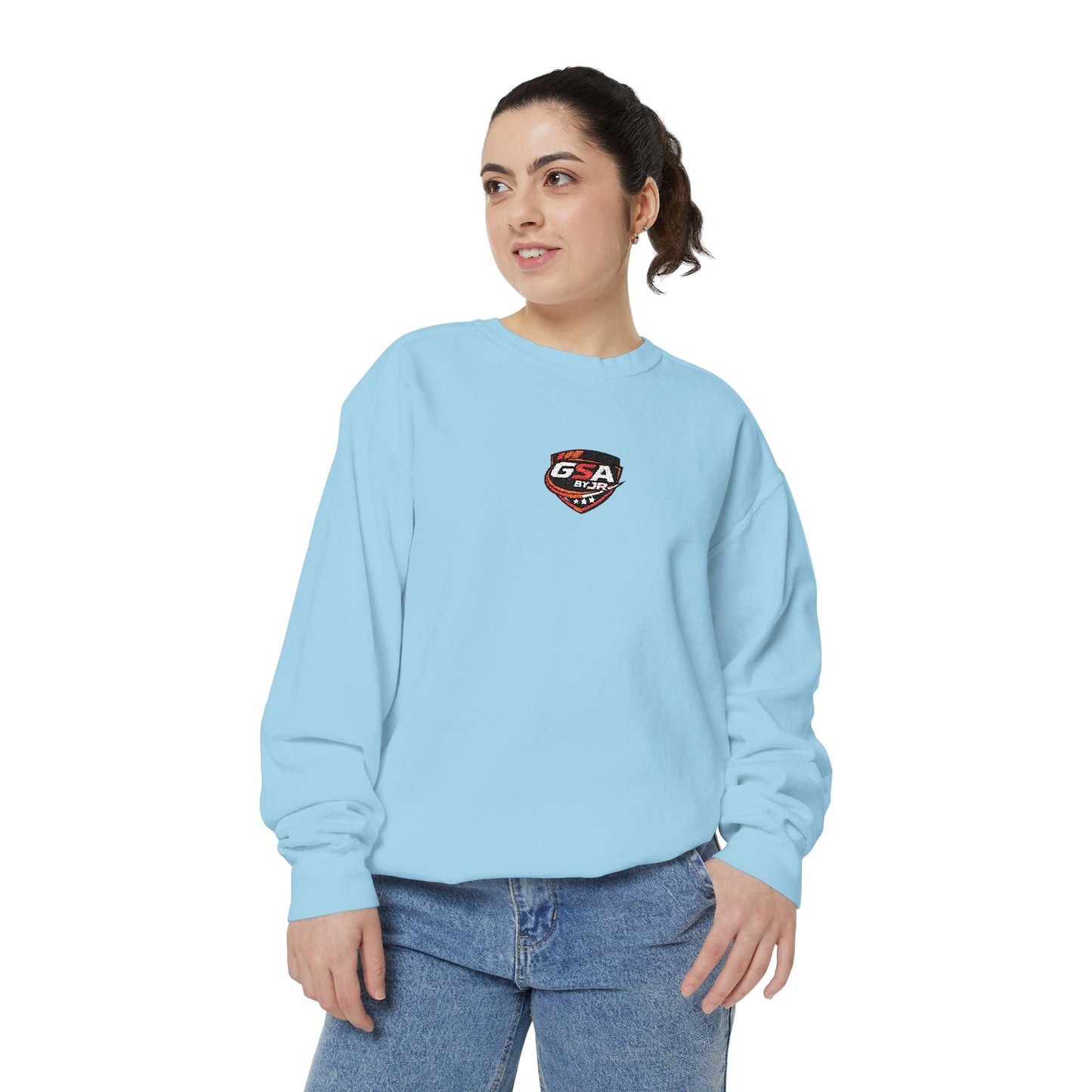 Unisex Sweat Shirt — Embroidered