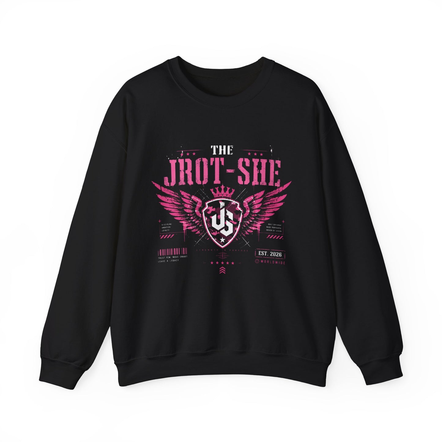 JROT-SHE Winged Crest Sweatshirt