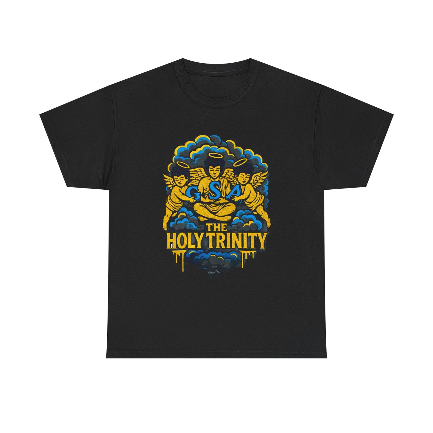 GSA BY JR ' Holy Trinity Tee ( Blue & Black )