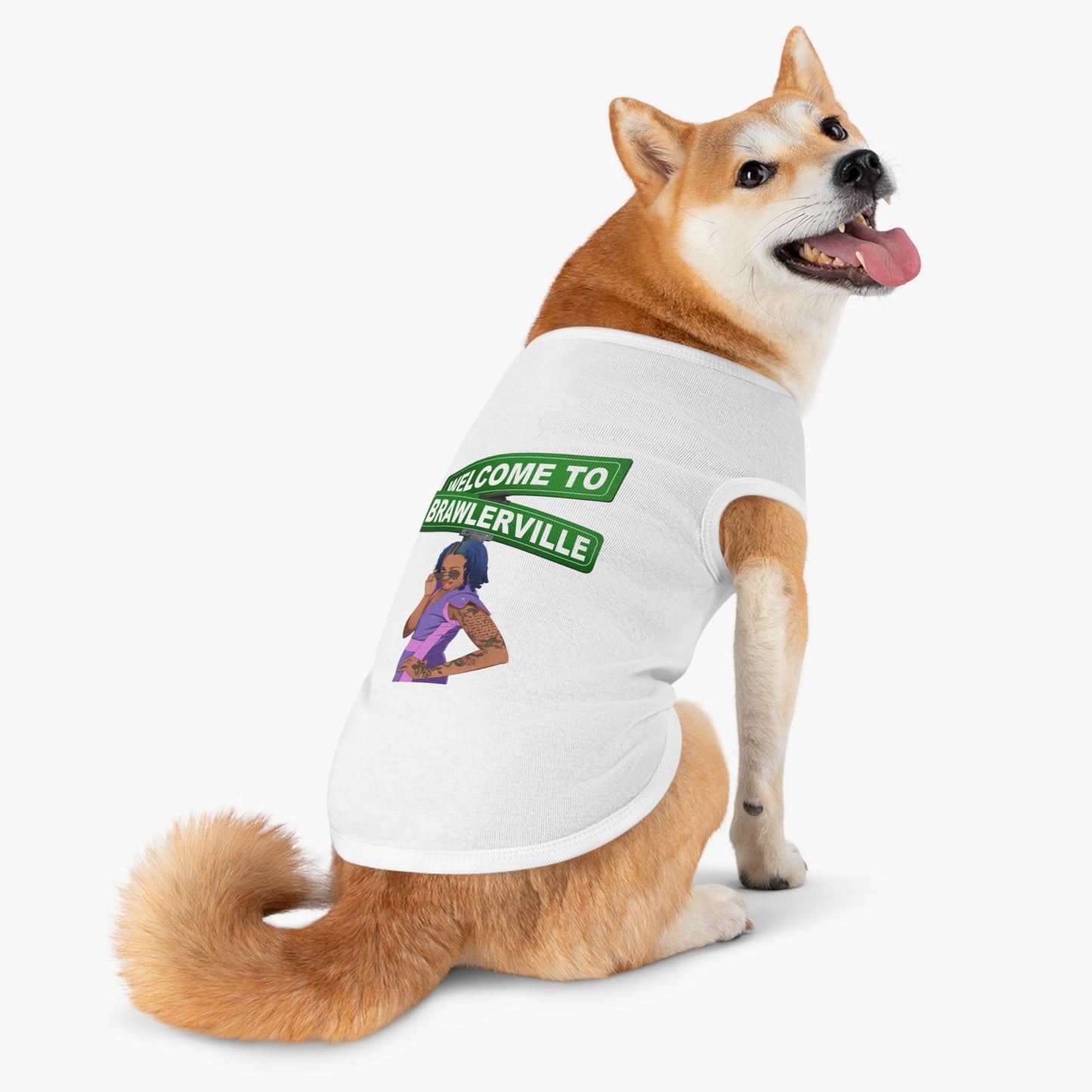 Brawlerville Pet Tank Tops