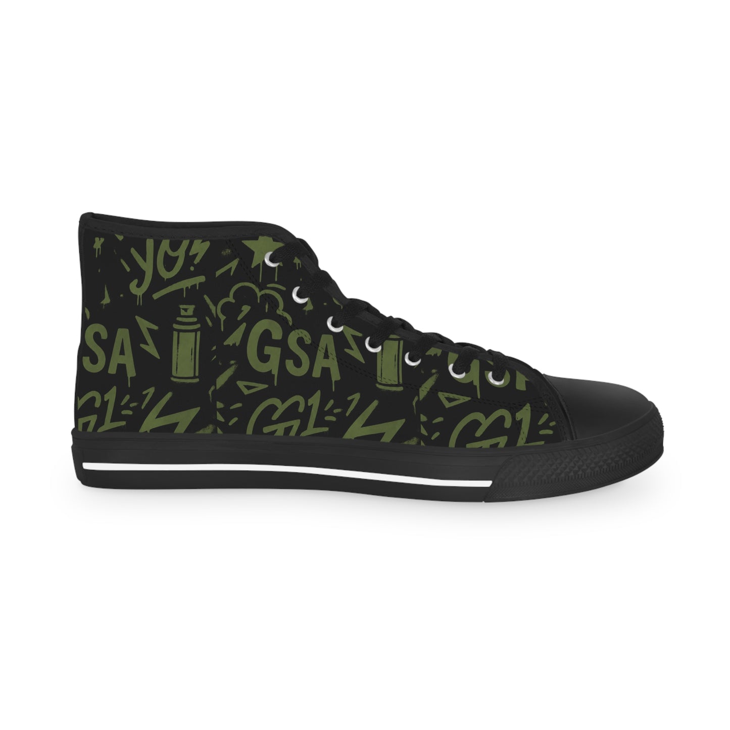 GSA G1 High Top Sneakers- Army Green