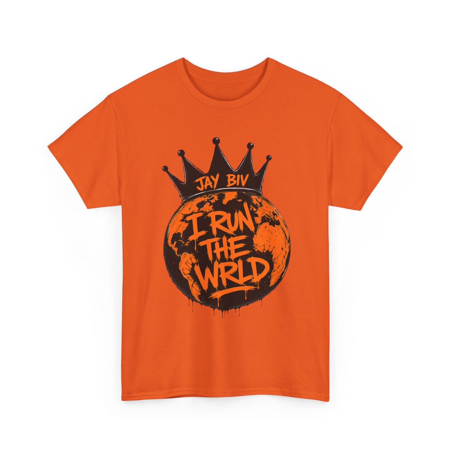 JAY BIV " I Run The World " Graphic Tee
