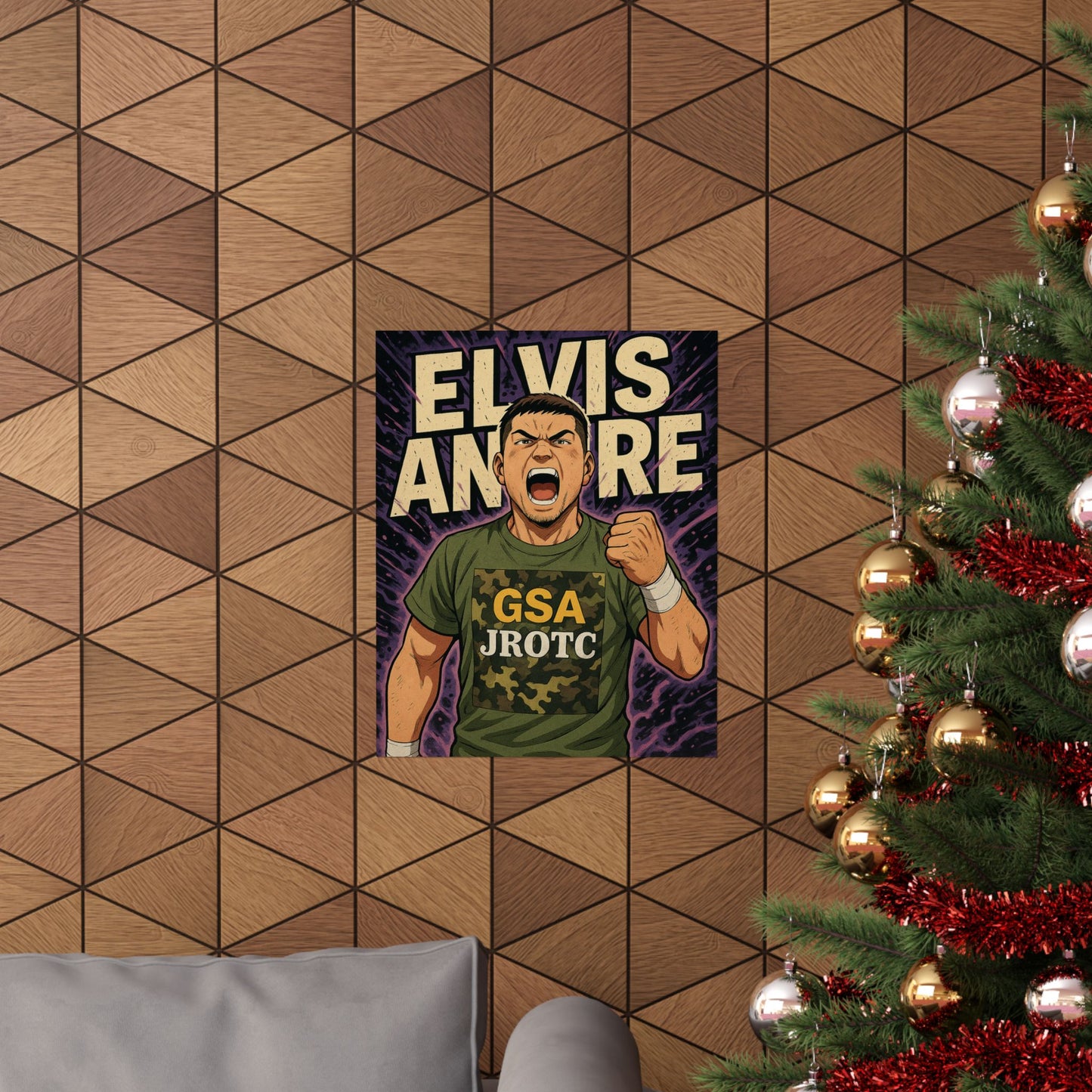 THE JROTC ANIME POSTER: ELVIS ANDRE